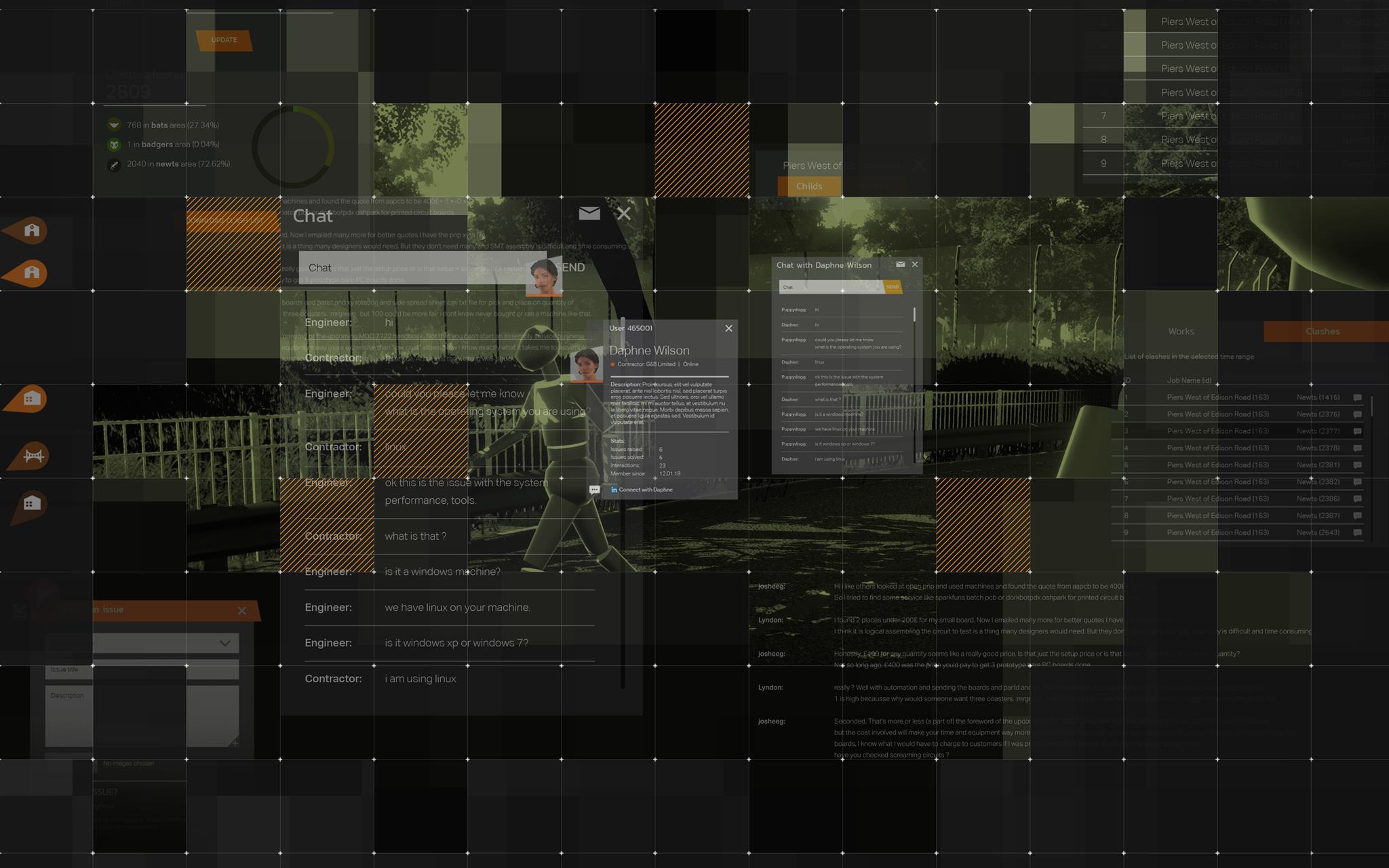 Collaborative Tools within Geve 3D Environment